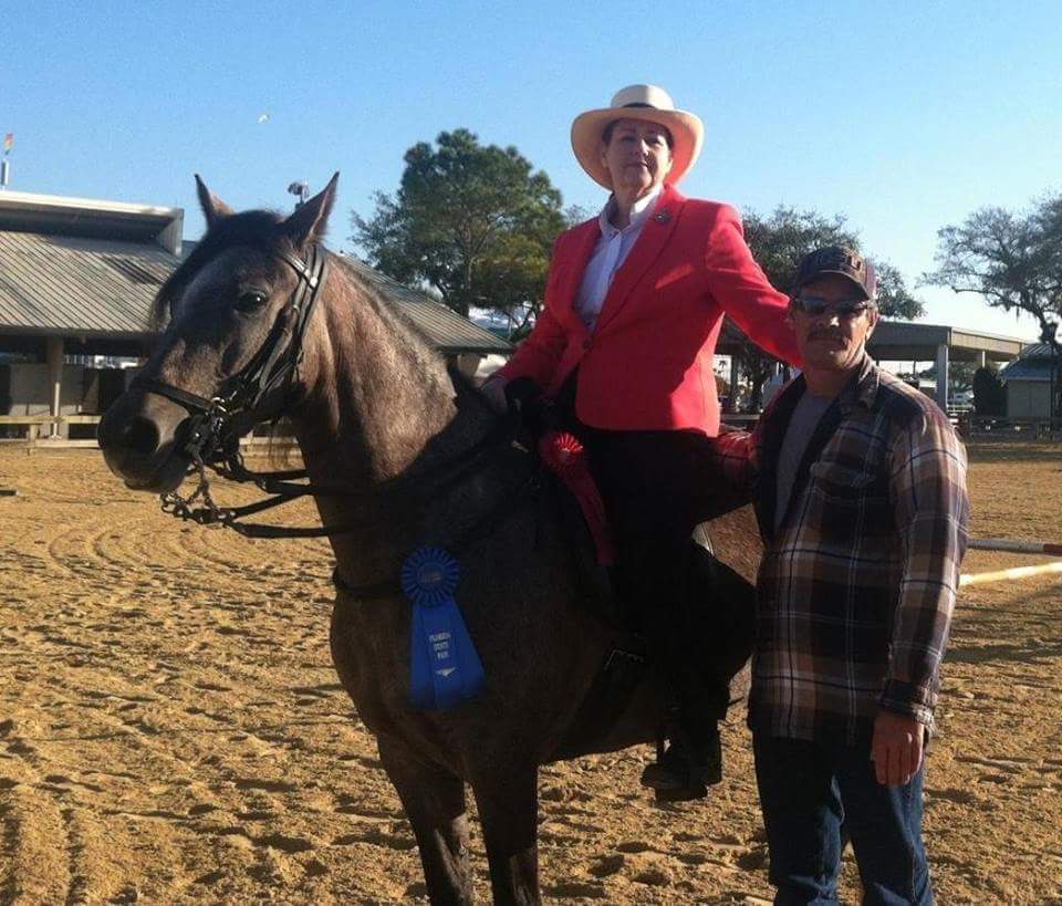 Angi FInney with Rhianna florida state fair